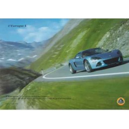 Catalogue / Sheet LOTUS...