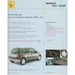 Catalogue / Sheet Renault...