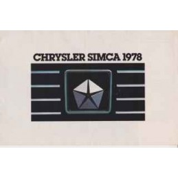 Catalogue / Brochure SIMCA...