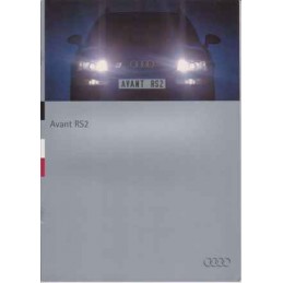 Catalogue / Brochure Audi...