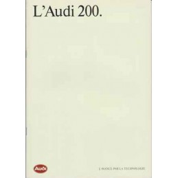 Catalogue / Brochure Audi...