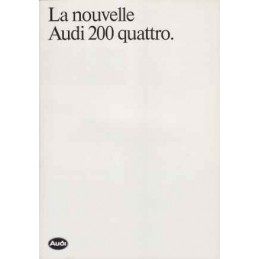 Catalogue / Leaflet Audi...