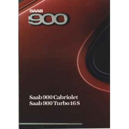 Catalogue / Brochure SAAB...