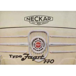 Catalogue / Leaflet NECKAR...