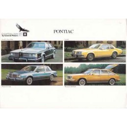 Catalogue / Sheet Pontiac...