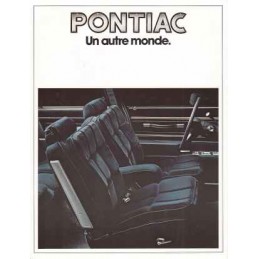 Catalogue / Leaflet Pontiac...