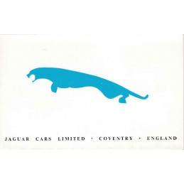 Catalogue / Leaflet Jaguar...