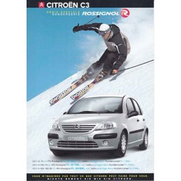 Catalogue / Sheet CITROËN...