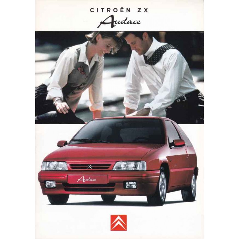 Catalogue / Leaflet CITROËN ZX Audace 1997 B FRA