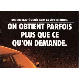 Catalogue / Brochure BMW...