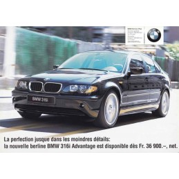 Catalogue / Sheet BMW 316i...