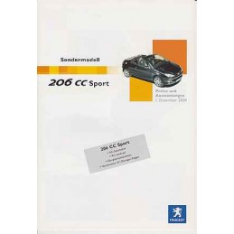 Catalogue / Leaflet PEUGEOT...
