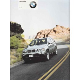 Catalogue / Brochure BMW X5...