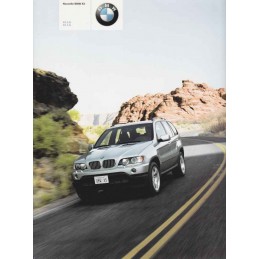 Catalogue / Brochure BMW X5...