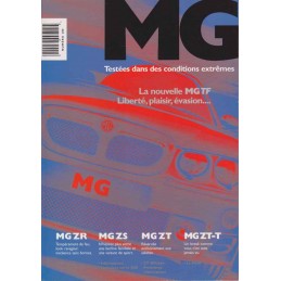 Catalogue / Brochure MG ZR...