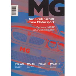 Catalogue / Brochure MG ZR...