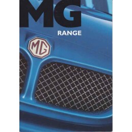 Catalogue / Brochure MG ZR...