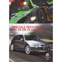 Catalogue / Sheet MG ZR /...