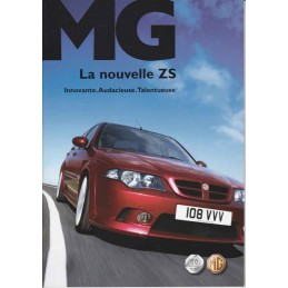 Catalogue / Brochure MG ZS...