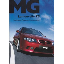 Catalogue / Brochure MG ZS...