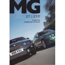 Catalogue / Brochure MG ZT...