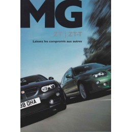 Catalogue / Brochure MG ZT...
