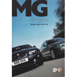 Catalogue / Brochure MG ZT...