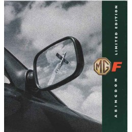 Catalogue / Leaflet MG F...
