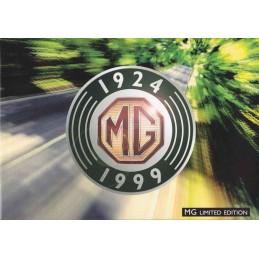 Catalogue / Leaflet MG F...