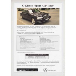 Catalogue / Sheet Mercedes...