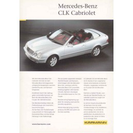 Catalogue / Sheet Mercedes...