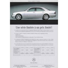 Catalogue / Sheet Mercedes...