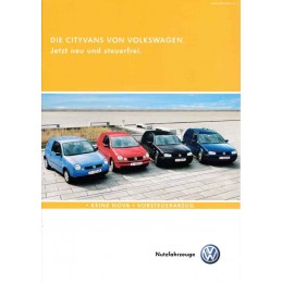 Catalogue / Brochure VW...