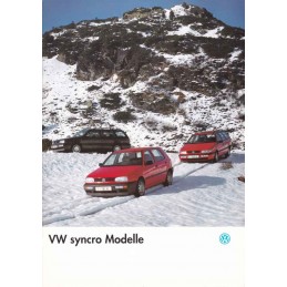 Catalogue / Brochure VW...