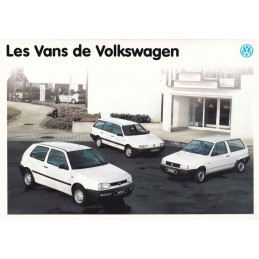 Catalogue / Sheet VW gamme...