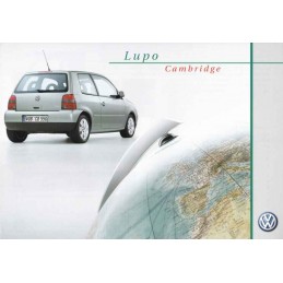Catalogue / Sheet VW Lupo...