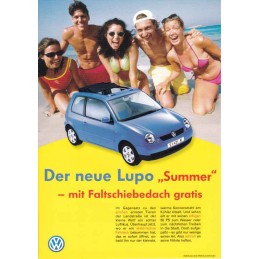 Catalogue / Sheet VW Lupo...