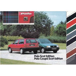 Catalogue / Sheet VW Polo...