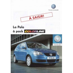 Catalogue / Sheet VW Polo...