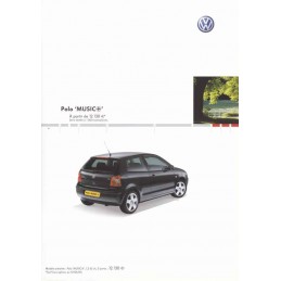 Catalogue / Sheet VW Polo...