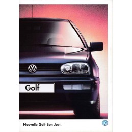 Catalogue / Sheet VW Golf...