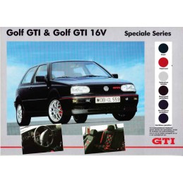 Catalogue / Sheet VW Golf...