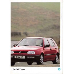 Catalogue / Leaflet VW Golf...