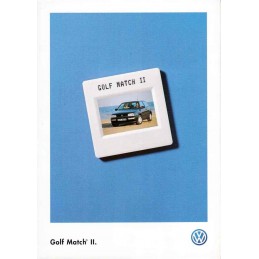 Catalogue / Leaflet VW Golf...