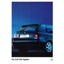 Catalogue / Sheet VW Golf...