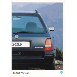 Catalogue / Brochure VW...
