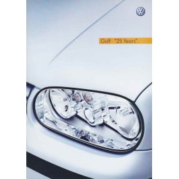 Catalogue / Leaflet VW Golf...