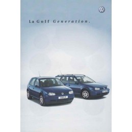 Catalogue / Leaflet VW Golf...