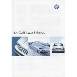 Catalogue / Leaflet VW Golf...