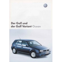 Catalogue / Leaflet VW Golf...